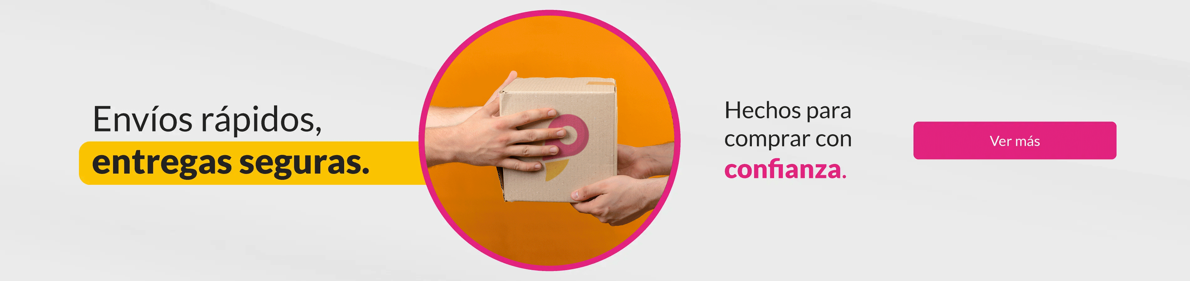Envíos rápidos, entregas seguras.