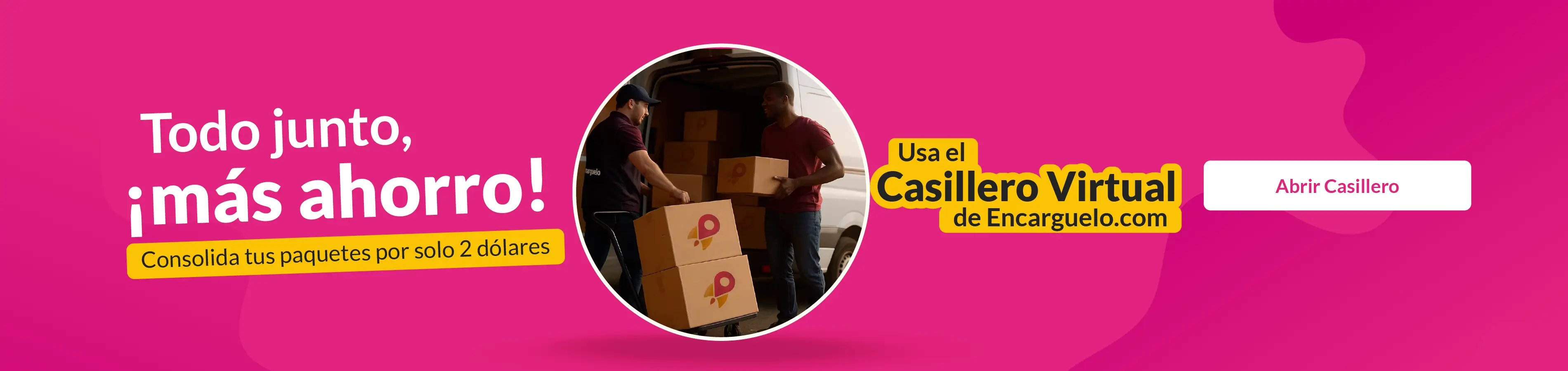 Consolidación de paquetes de Casillero Virtual