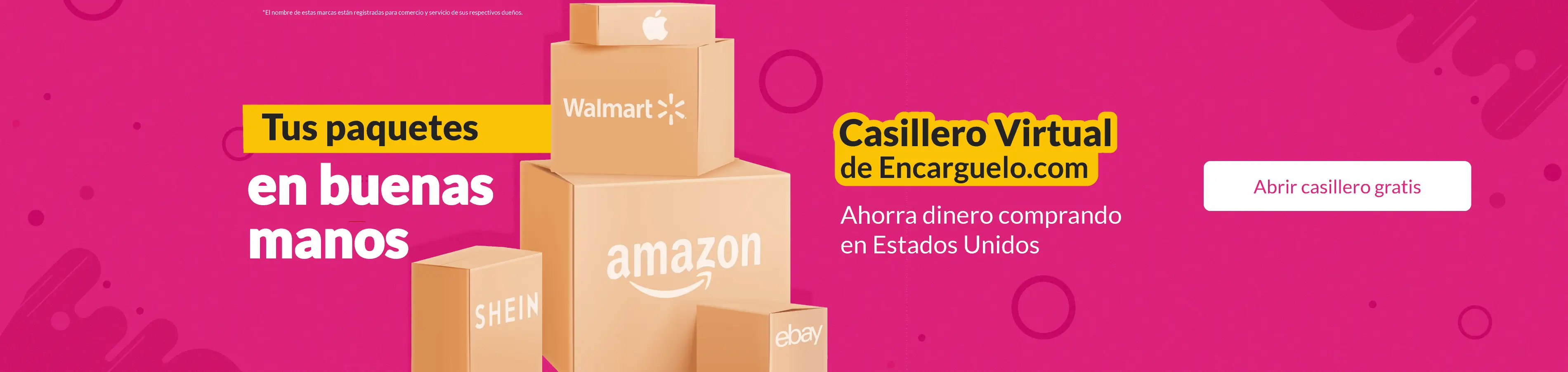 Consolidación de paquetes de Casillero Virtual