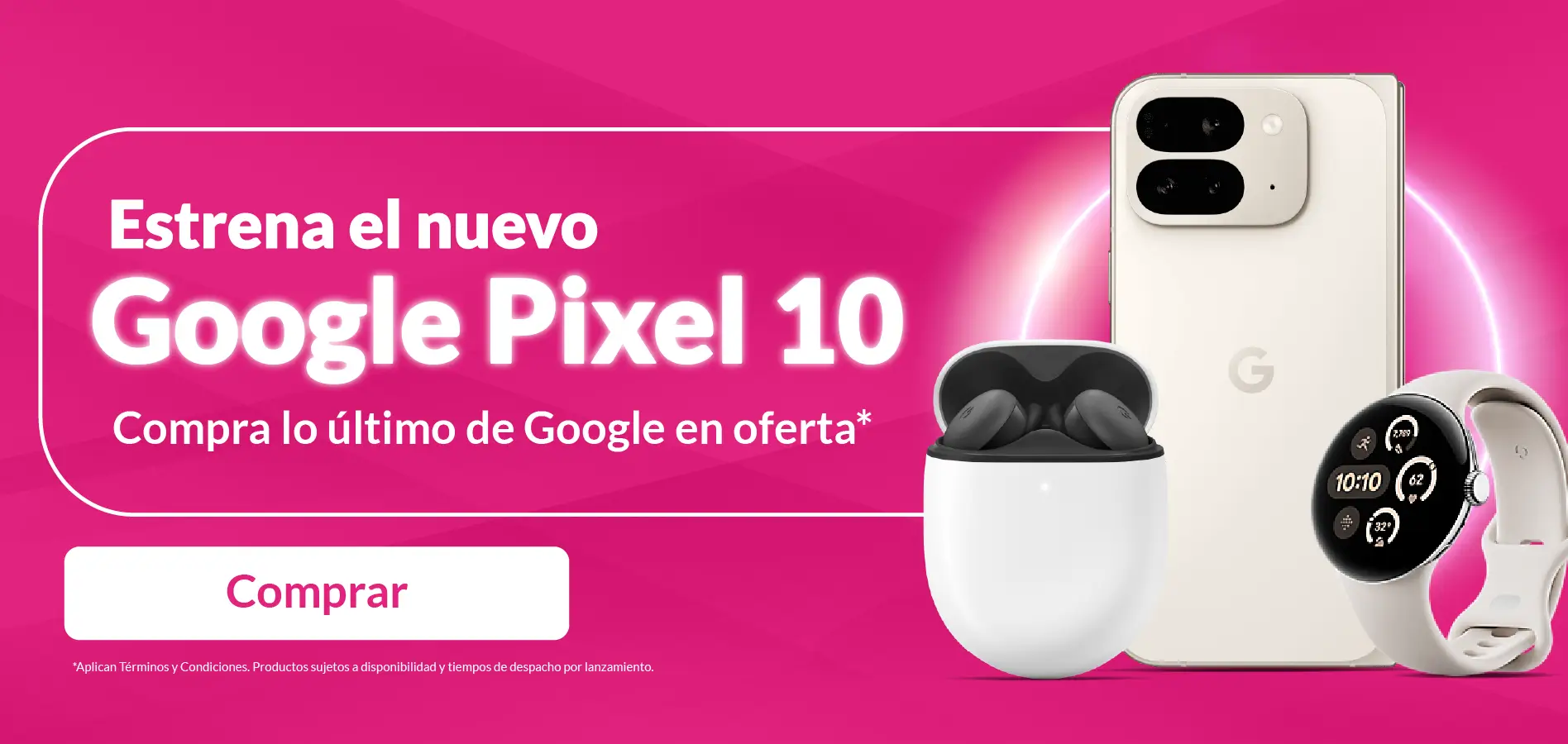 Estrena el nuevo Google Pixel 10