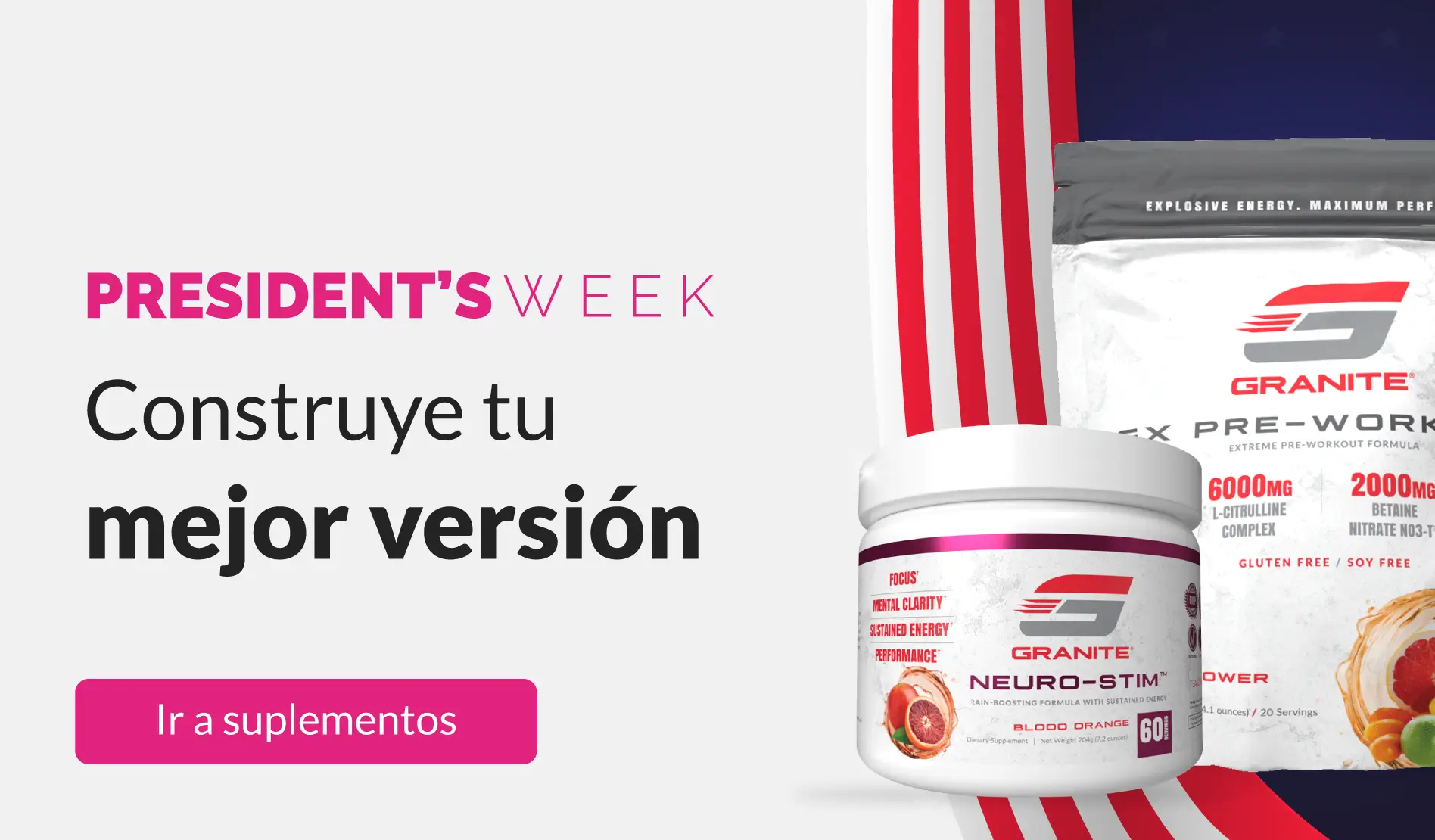 President's Week - Suplementos y Nutricion