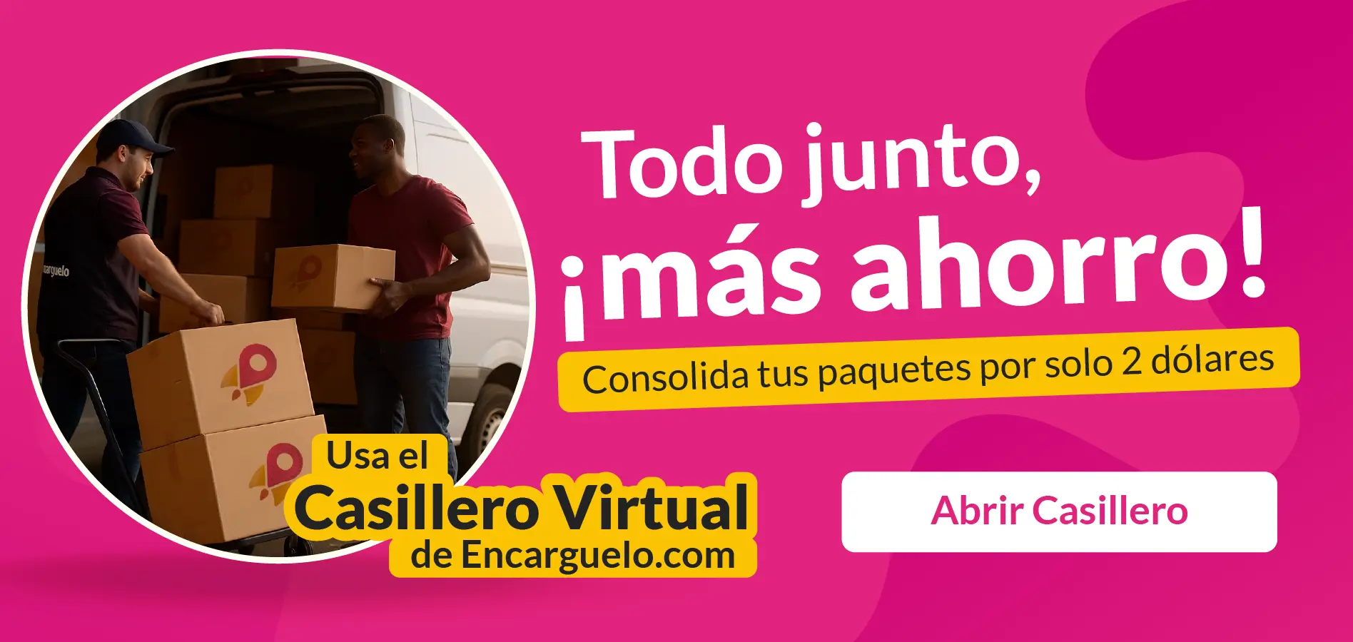 Consolidación de paquetes de Casillero Virtual