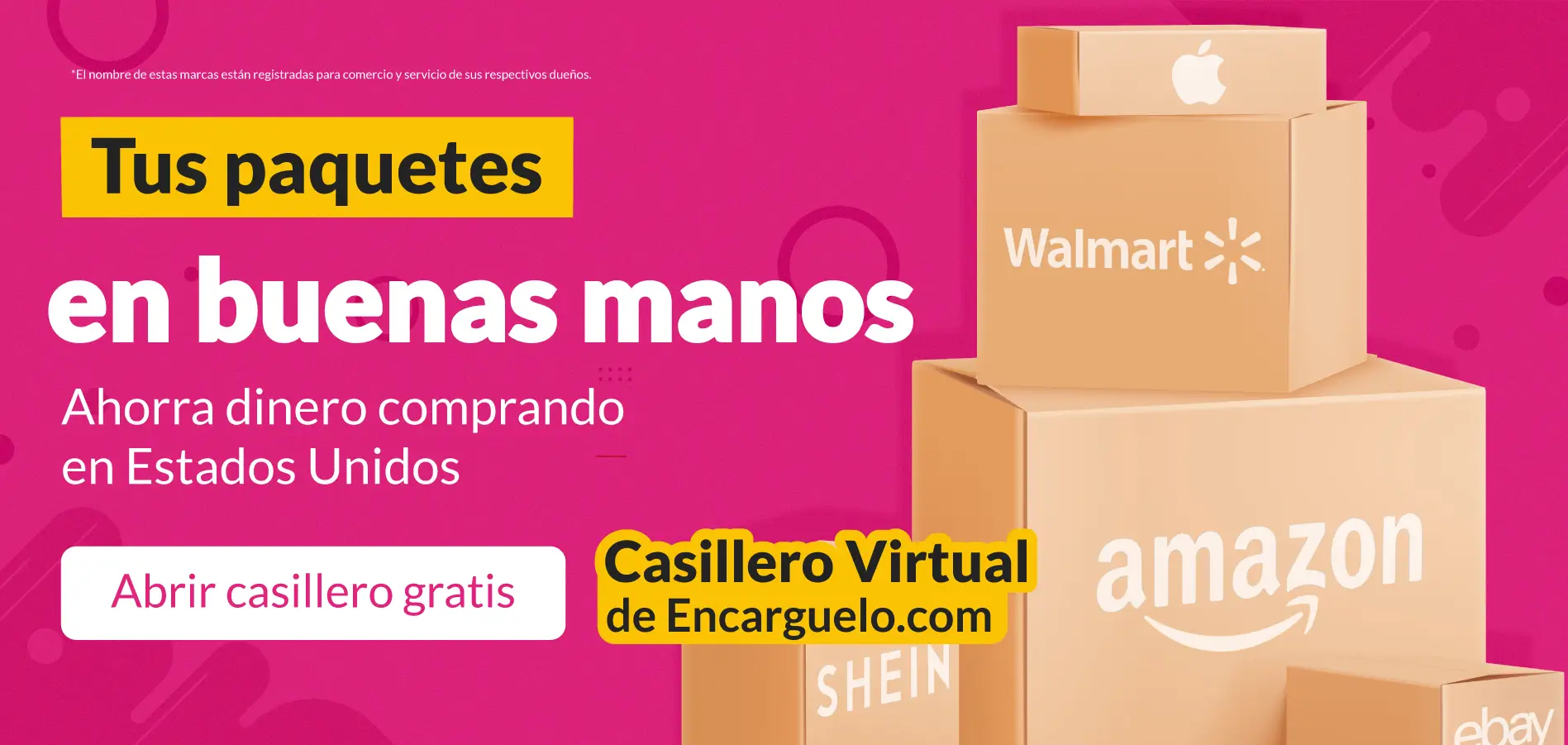 Consolidación de paquetes de Casillero Virtual